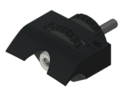 roue jante attachement DIY alignement jauge 3d print model - Mito3D