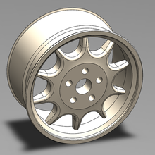wheel ring tool car tire rim 3d print model - Mito3D