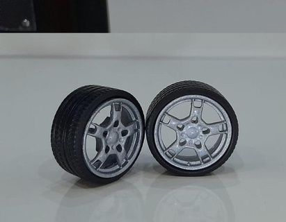 wheel stuttgart wheels porsche stuttgart vw 1 24 1 18 golf revell aoshima tamiya  3d print model - Mito3D