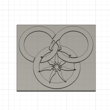 wheel time symbols - 3d print model - Mito3D