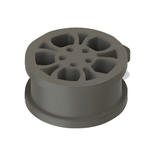 rueda neumático llavero 3 llaves borde decoración 3d print model - Mito3D