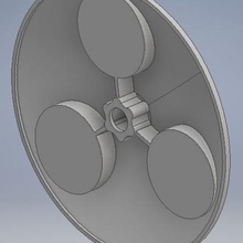 roue garniture de avant tondeuse castel garden ng 464 tr 2003 outil 3d print model - Mito3D