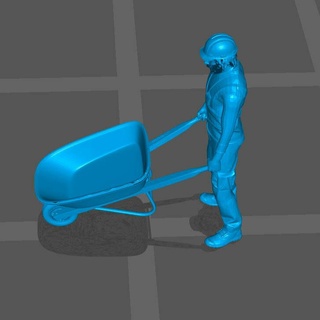 wheelbarrow pete idle 3d print model - Mito3D