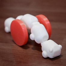 wheeled inchworm game pippo toy 3d print model - Mito3D