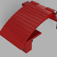 wheelie bin tapa de captura gadget la pestillo 3d print model - Mito3D