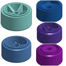 ruedas 1 64 hotwheels fundido a presión del medio juego juguete de accesorios caja cerillas personalizado 3d print model - Mito3D