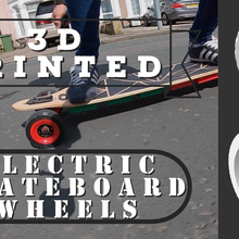 Räder 90mm hub motor skateboard verschiedene Elektro 3d print model - Mito3D