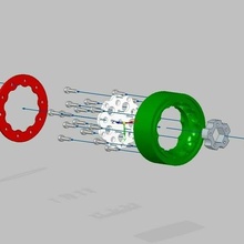 roues beadlock rc axial spectre robot d'exploration écailleur jouet mst Vaterra élément rgt traxxas 1 10 Douane tamiya losi 3d print model - Mito3D
