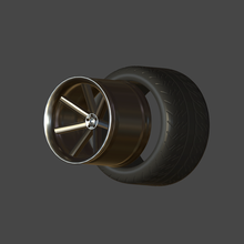 rodas personalizadas modelo carro aros 3d print model - Mito3D