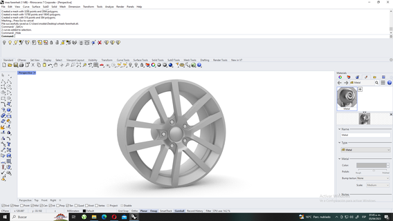 wheels fahrenheit 1 18 rin rim sports art carts cars car modeling automodeling 3d print model - Mito3D