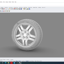 wheels manhattan 1 18 3d print model - Mito3D