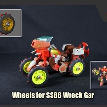 wheels transformers ss86 wreck gar game wreckgar 3d print model - Mito3D