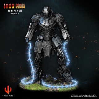 whiplash large scale 15 inches Art hero super tabletop marvelcrisisprotocol 3d print model - Mito3D