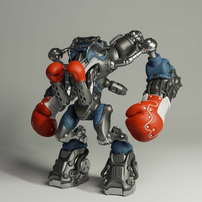 tourbillon omsx rmx robot collectionner articulations étanche sculpture homme fer droïde jouet boîte guerrier combattant mech mecha art résine 3d print model - Mito3D