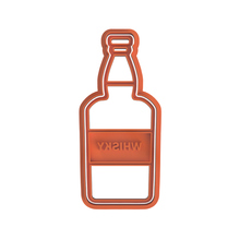Whisky biscotto taglierina alcol bottiglia Vodka bibita 3d print model - Mito3D