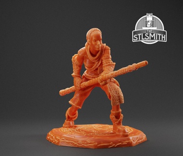 whisper fable miniature stl Game tlc the lost chapters hero character enemy creature mini tabletop figure 32mm file model game 3d print model - Mito3D