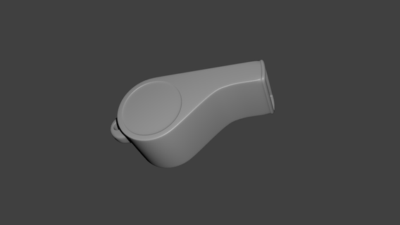 whistle whistle  3d print model - Mito3D