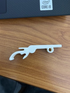 whistle bottle opener key ring 3d printing 3d print model - Mito3D