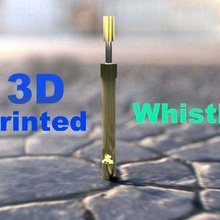 whistle tone change emergency safety whistles toy 3d print model - Mito3D