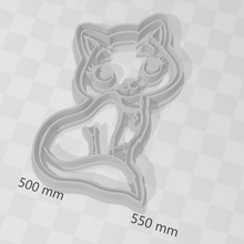 blanc chat noir - emporte-pièce la maison cat stl cookie cutter sharp 3d print model - Mito3D
