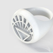 white lantern ring fashion corps costume 3d print model - Mito3D