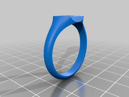 bianca energia ranger sigillo squillare gioielleria novità anelli 3d print model - Mito3D