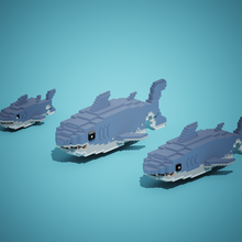 blanc requin animal 3d print model - Mito3D
