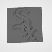 white sox logo mlb baseball chicago 3d print model - Mito3D