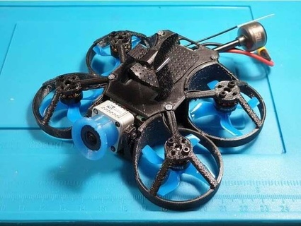 whoop frame pack 87mm fpv drone whoop frame  3d print model - Mito3D