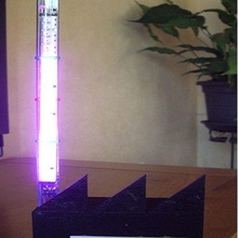 wi contrôlé approximatif l'horloge multi coloured LED ambiance lampe 3d print model - Mito3D