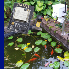 wi-fi de alimentação alimentador câmera a casa exterior do jardim o acesso gratuito peixinho fusão 360 peixes esp32-cam esp32 arduino 3d print model - Mito3D