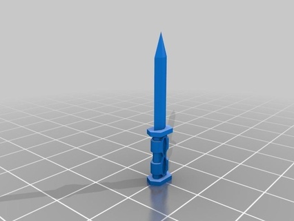 wiccan Althame main outils DIY 3d print model - Mito3D