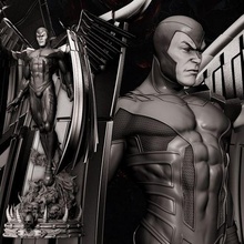 wicked marvel archangel sculpture tested ready 3d printing fan art stl patreon 3d print model - Mito3D
