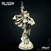 wicked marvel dr doom sculpture stls ready printing 3d print model - Mito3D