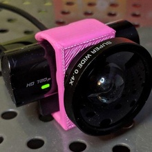Largo ângulo lente adaptador criativo viver cam sincronizar hd 720 octoprint Webcam 3d_printer_accessories 3d print model - Mito3D
