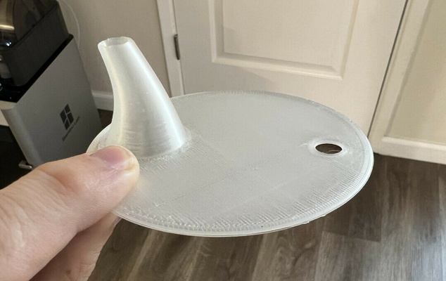 largo boca pedreiro jarra bico esquichar cozinha 3d print model - Mito3D