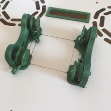 Weitenverstellung Verschraubungs-set Spulenhalter tool 3d print model - Mito3D