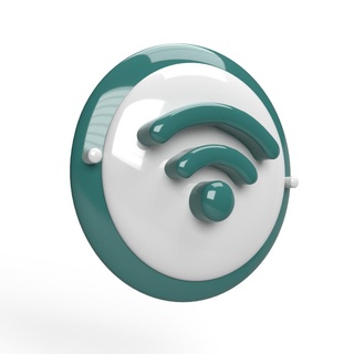 wifi 3d icons v1 Art obj emoji emotions logo wireless 3d print model - Mito3D