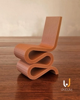 kıpırdatmak sandalye dürüst gehry mimari mobilya Artek dalga ekipman ev 3d print model - Mito3D