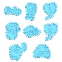 wiggles cookie cutter set 8 cutter set cutters cithen home cutter cook cookies cookie stamp set wiggles