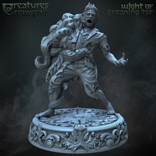 wight groaning tor rpg creature monster boardgame tabletop cthulhu lovecraft dnd leviathan victorian jekyll dungeon mini miniature hyde steampunk 3d print model - Mito3D