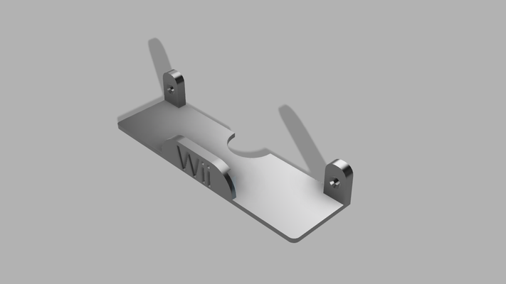 wii sensor wall mount gaming 3d print model - Mito3D