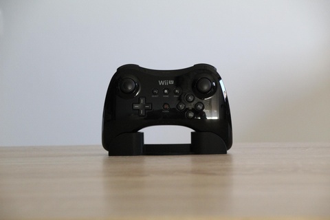 Wii kontrolör ayakta durmak Wiiu profesyonel 3d print model - Mito3D