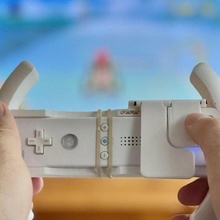 Wimote tekerlek pedallar gadget fusion360 füzyon 360 Mario kart Wii video oyunlar 3d print model - Mito3D