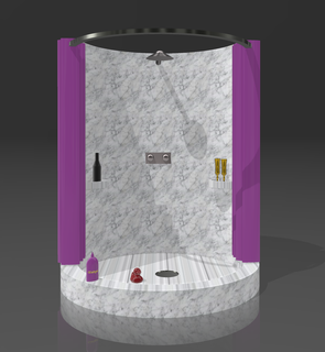 Wilbur ikizler duş yaşayan ortam kültür ıslak oda 3d print model - Mito3D