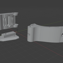 Wilcox j arm güçlü tasarım oyun airsoft gece görüşü kask 3d print model - Mito3D