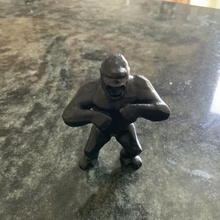 selvaggio kong gorilla Richard orlinski re scimmia 3d print model - Mito3D