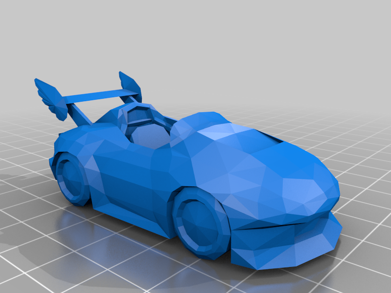 sauvage aile vidéo Jeux 3D print model - Mito3D