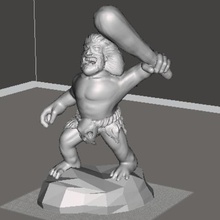 wildman: Spiel Spielzeug 3d print model - Mito3D