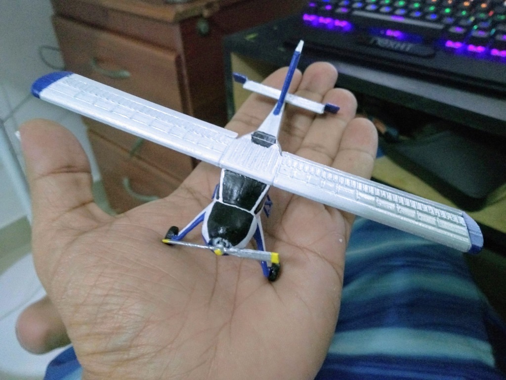 wilga pzl model scale hobby 3D print model - Mito3D